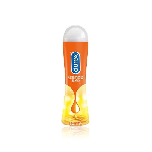 【Durex 杜蕾斯】熱感潤滑劑1入(50ml 潤滑液/潤滑油/水性潤滑液)