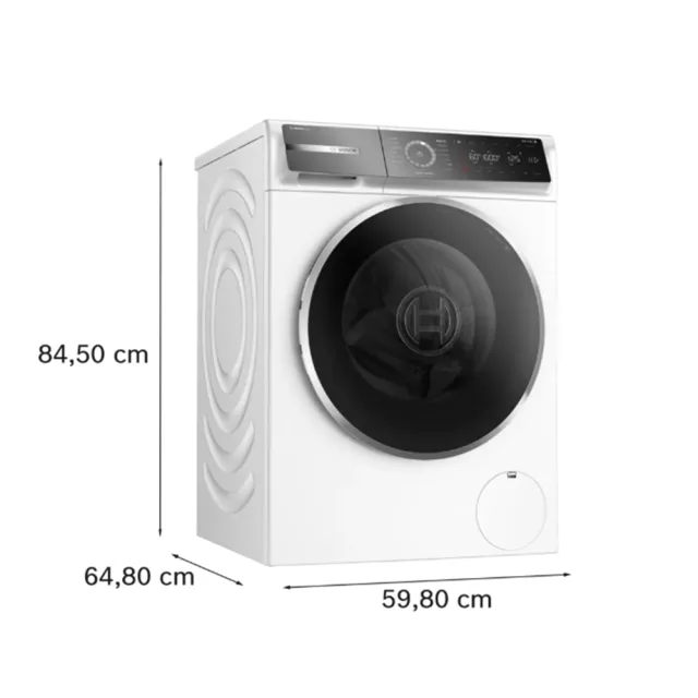 【BOSCH 博世】10公斤 活氧滾筒洗衣機 單機(WGB256B0TC)