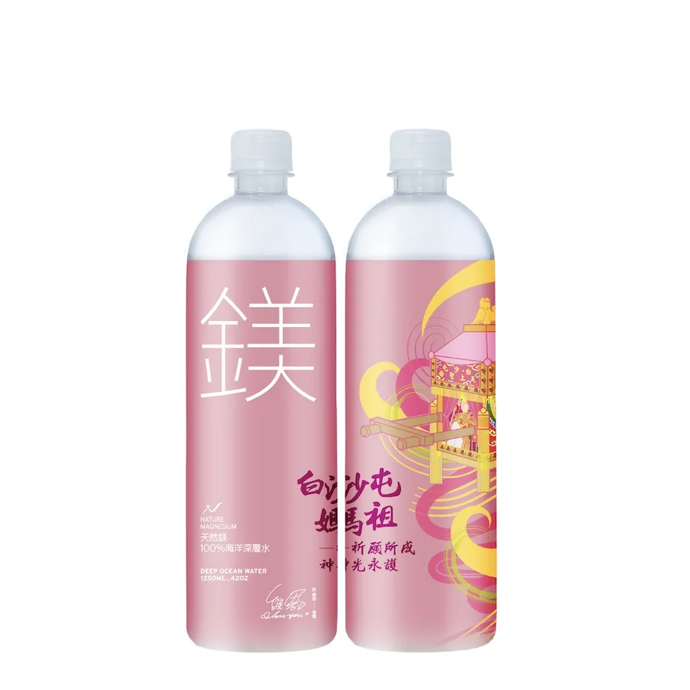 【光隆海洋生技】白沙屯媽祖聯名款天然鎂海洋深層水1250mlx12入/箱(官方直營)