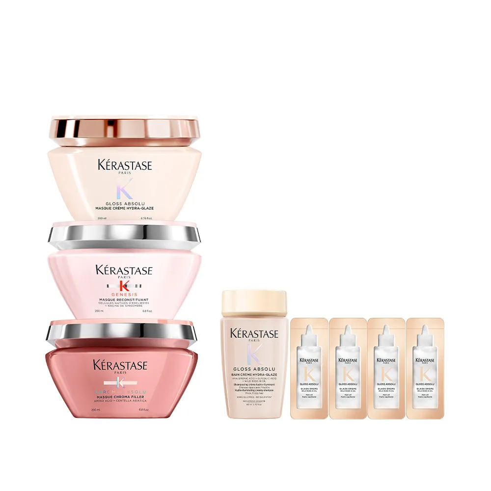 【KERASTASE 巴黎卡詩】200ml 髮膜/護髮膜(多款任選/蓬鬆/養髮/修護/柔順/光澤/護色)