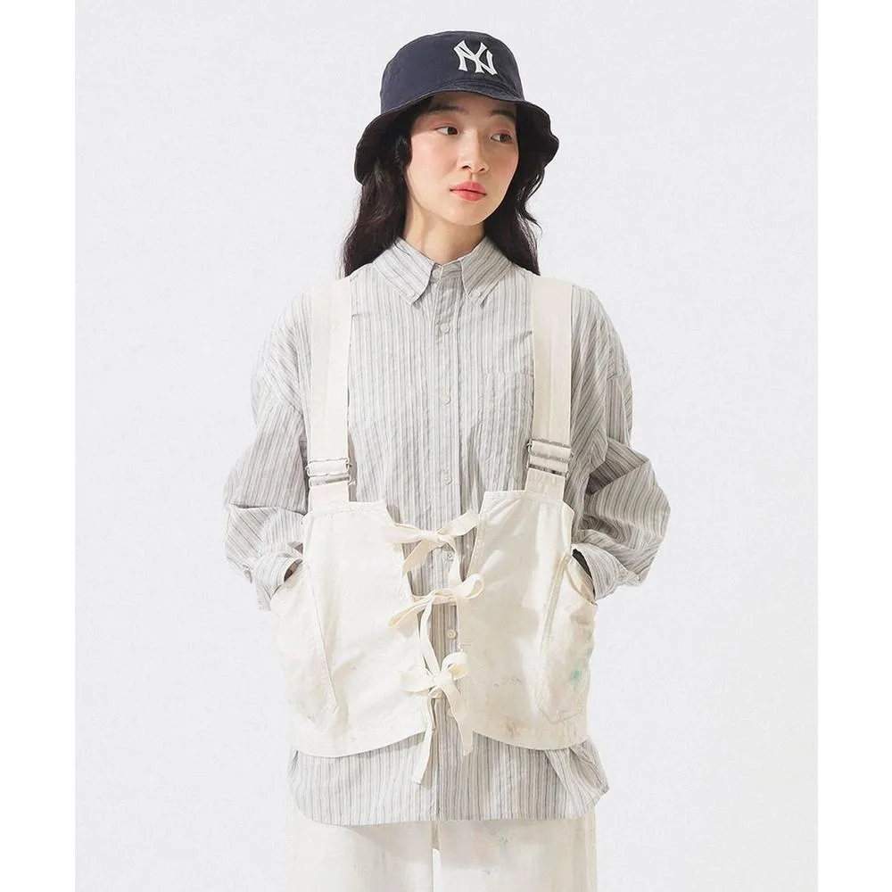 【BEAMS】官方旗艦館 BEAMS BOY / 女裝 白色油漆 背心
