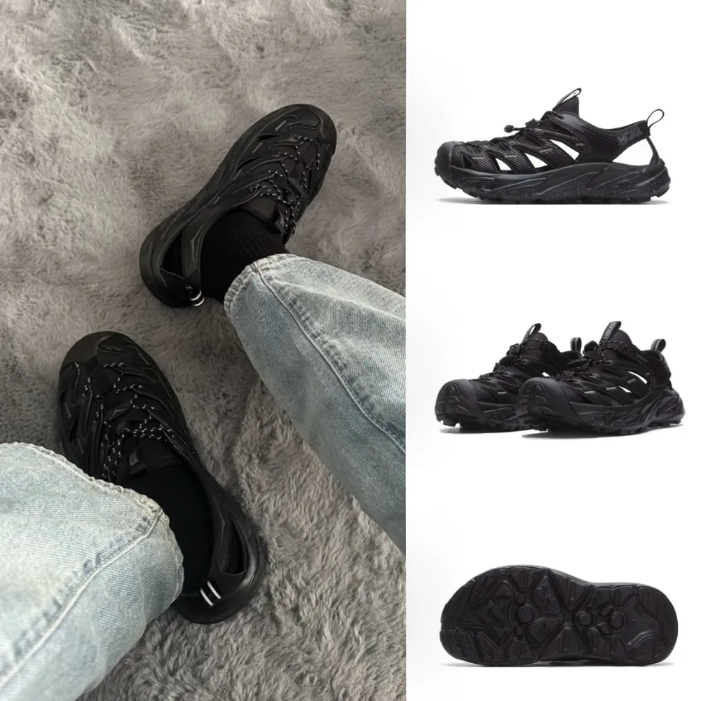 【HOKA ONE ONE】HOKA ONE ONE Hopara 黑色 溯溪鞋 包頭鞋 休閒鞋 男鞋 女鞋 1123112-BCSTL