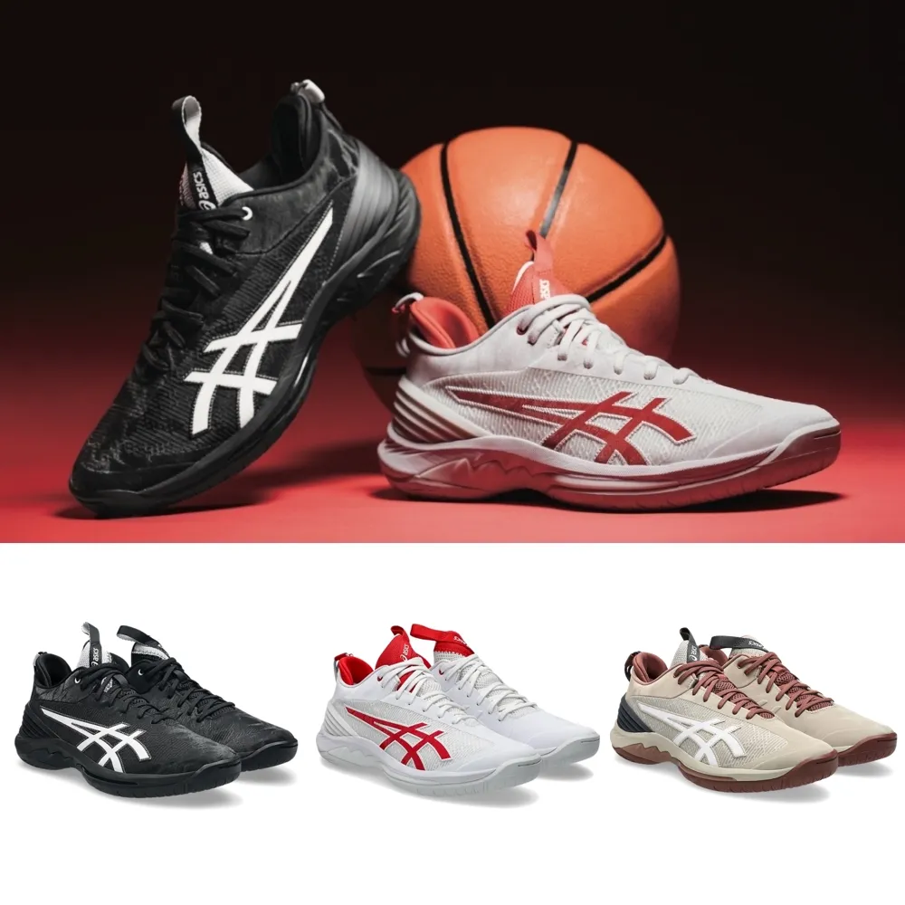 【asics 亞瑟士】GELBURST 29 S 男款 籃球鞋 一般楦 1063A121-001-100-250 黑 白紅 簡約灰褐 亞瑟膠 速度型