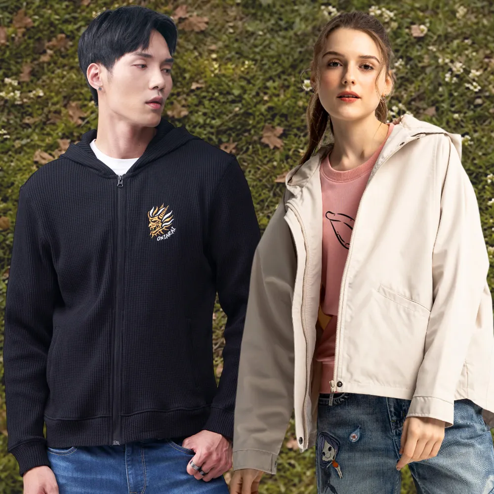 【BLUE WAY】momo獨家 男裝 女裝 帽T 外套 棉褲 顯瘦牛仔褲 寬褲_超值多款選
