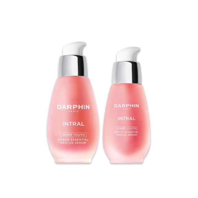 【DARPHIN 朵法】粉紅限定旅行組(全效舒緩精華50ml+30ml/小粉紅)