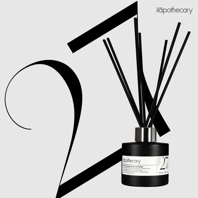 【ilapothecary】No. 27 藍鬱晚香精油室內擴香100ml(晚香玉/苦橙葉/鼠尾草/玫瑰天竺葵)