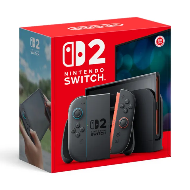 【Nintendo 任天堂】Switch 2 主機+《NS2 運動 度假勝地》+《9H鋼化貼》