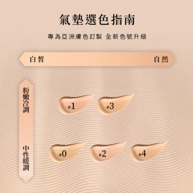 【ARMANI 亞曼尼】官方直營 訂製奢潤緞光氣墊粉餅(粉盒+粉蕊/氣墊/底妝