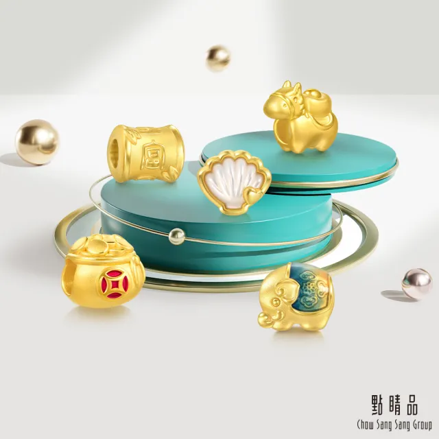 【點睛品】福氣寶藏 黃金串珠(任選)