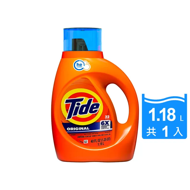 Tide 濃縮he高效能洗衣精40oz/1.18L