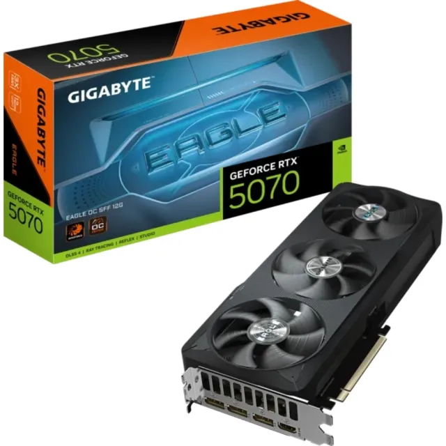 【技嘉】顯卡+顯卡(這MO省)★RTX 5070 EAGLE OC SFF 12G 顯示卡+技嘉RTX 5060 Ti WINDFORCE MAX OC 8G