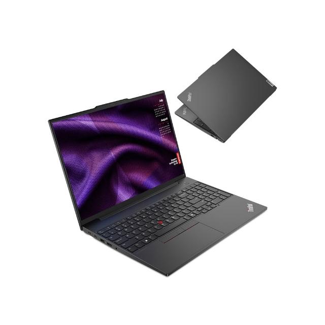 【ThinkPad 聯想】16吋Ryzen 5 商用輕薄筆電(E16 G2/R5-7535HS/16G/1TB SSD/W11)