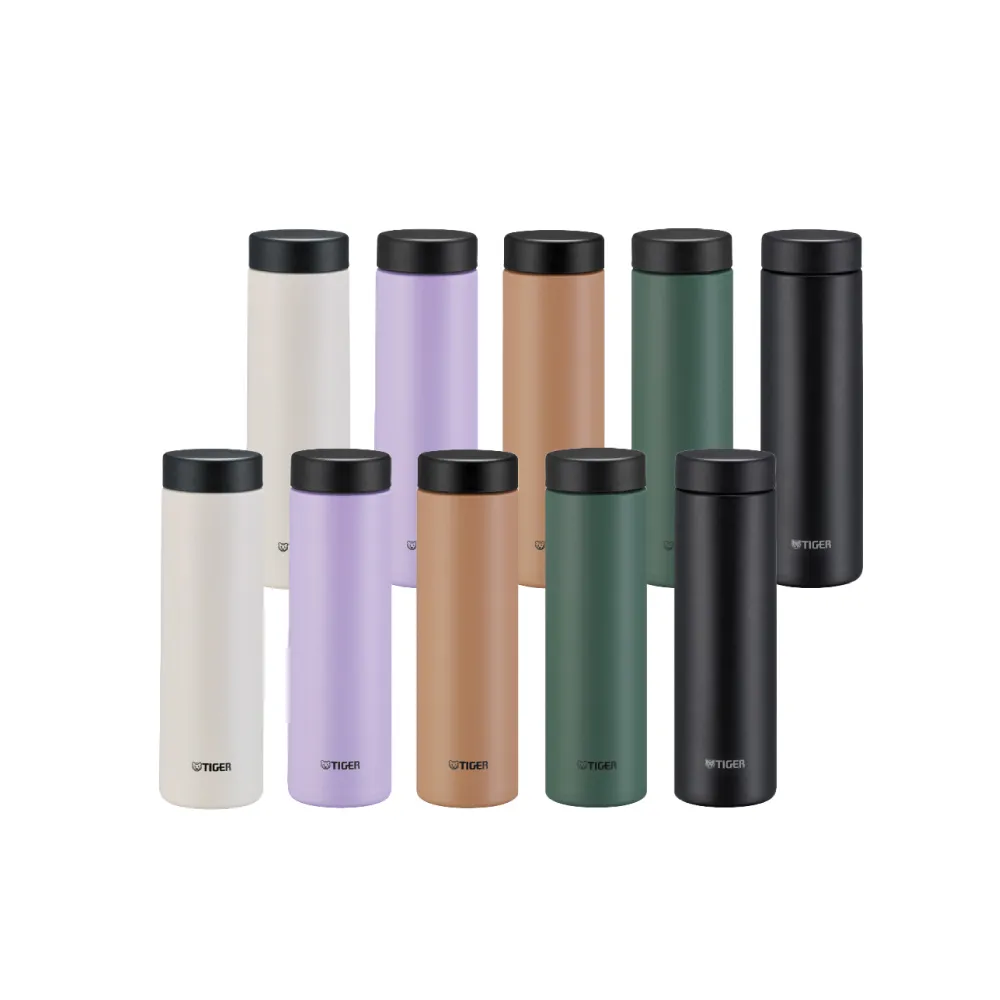 【TIGER 虎牌】買1送1夢重力雙層不鏽鋼保溫瓶500ml(MMZ-W050輕量/保溫保冰)