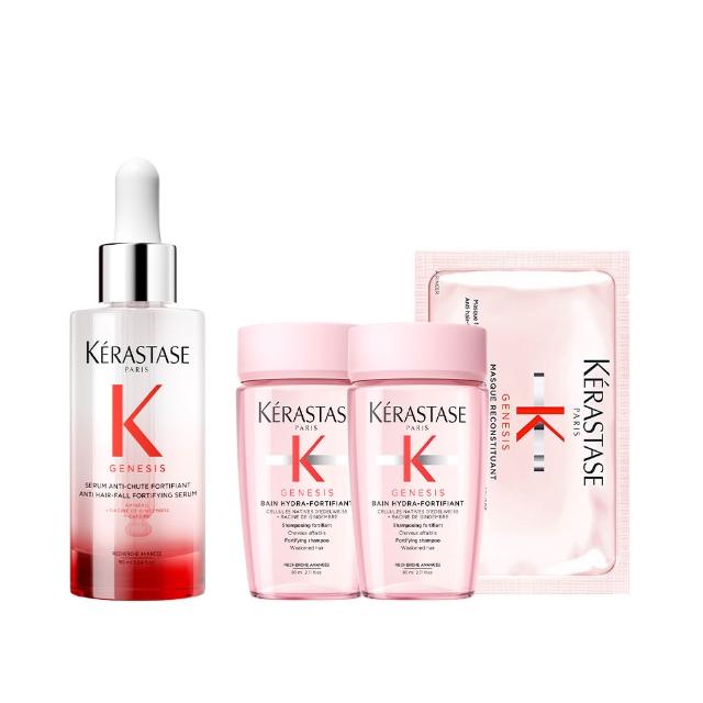 【KERASTASE 巴黎卡詩】粉漾芯生頭皮調理精華90ml(頭皮精華/頭皮保養/蓬鬆/養髮)