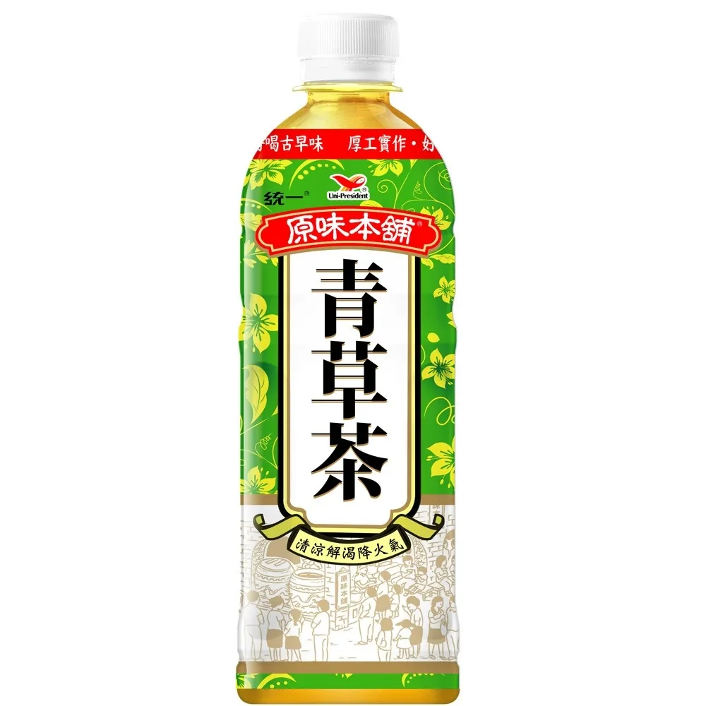 【統一】原味本舖青草茶600mlx24入/箱