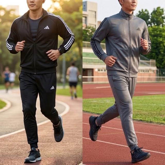 【adidas 愛迪達】LOGO 運動套裝 外套/長褲 男/女款 (多款任選)