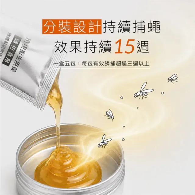 【福來朗】除果蠅餌劑 50ml_4入組｜果蠅｜果蠅餌劑｜滅果蠅｜誘捕果蠅｜除蠅｜居家環境適用