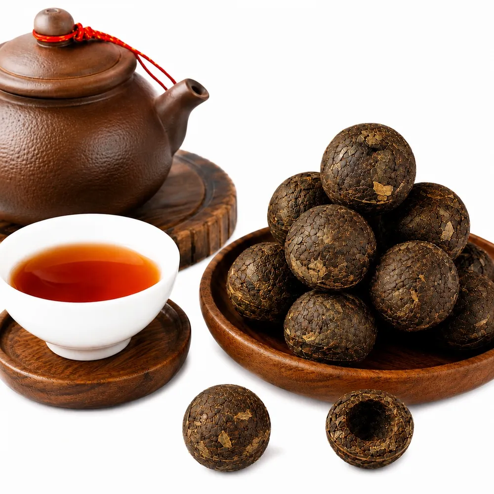 典慶號】普洱糯香小沱茶/300克組(2018年普洱糯香/迷你沱/熟茶/小沱/熟