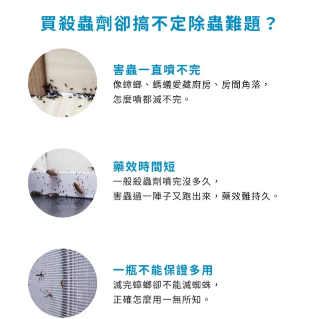 【福來朗】水性除蟲噴霧500ml_3入組 (噴頭500ml*2+補充瓶500ml*1)