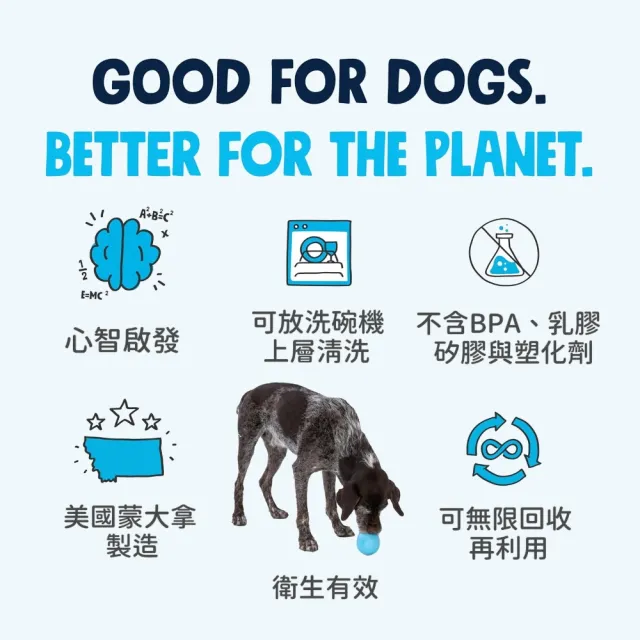 【West Paw】Rumbl咬樂漏食球3.5英吋-S(中小型犬/狗玩具/漏食/耐咬/互動/益智/慢食/寵物玩具)