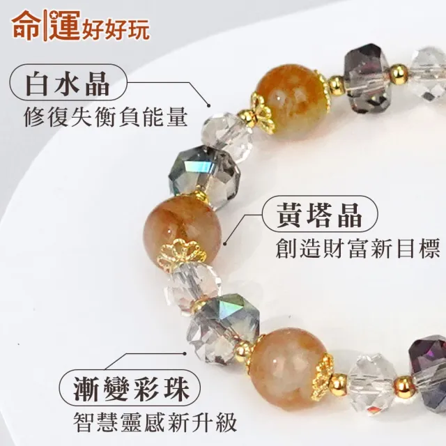 【命運好好玩】曜金映華盈彩手鍊