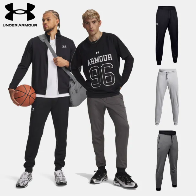 【UNDER ARMOUR】UA雙11精選 男 Sportstyle Jogger 刷毛 運動長褲(多款任選)