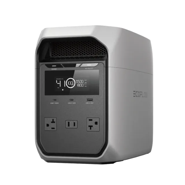 【ECOFLOW】DELTA 3 Classic 1800W 儲能電源 加贈收納包 (儲能電源 防颱必備 停電神器)