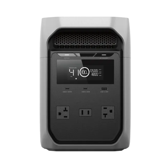 【ECOFLOW】DELTA 3 Classic 1800W 儲能電源 加贈收納包 (儲能電源 防颱必備 停電神器)
