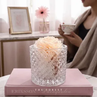 【The Forest 癒森林】野薔薇香氛擴香水晶禮盒含15ml品牌香氛油(送禮禮盒/居家香氛/生日禮物/精油香氛)