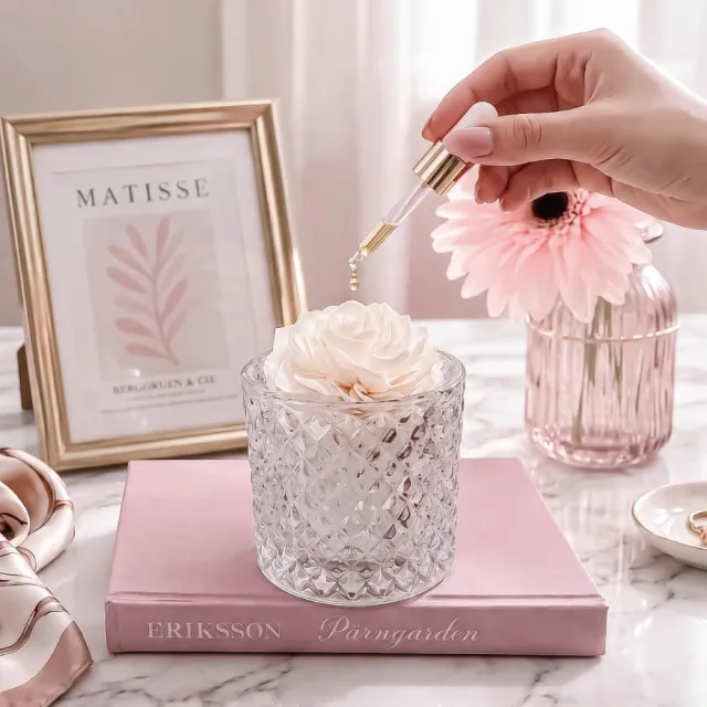 【The Forest 癒森林】野薔薇香氛擴香水晶禮盒含15ml品牌香氛油(送禮禮盒/居家香氛/生日禮物/精油香氛)