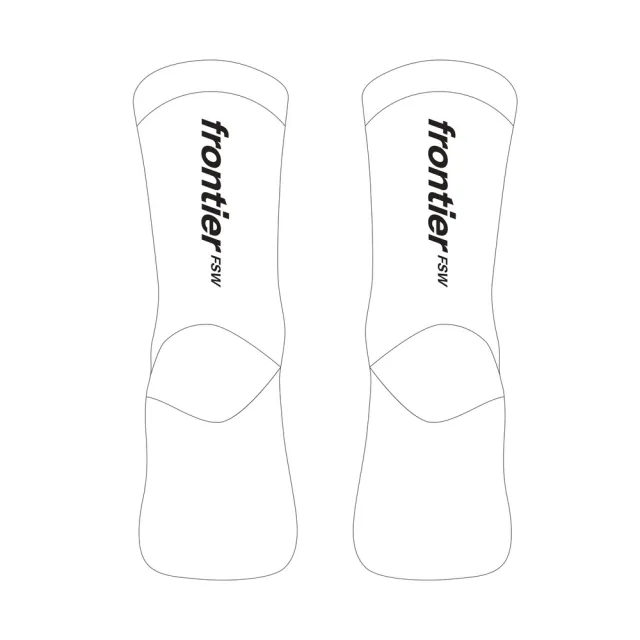 【Frontier】Antibacterial Socks 女仕抗菌自行車襪(S-M)