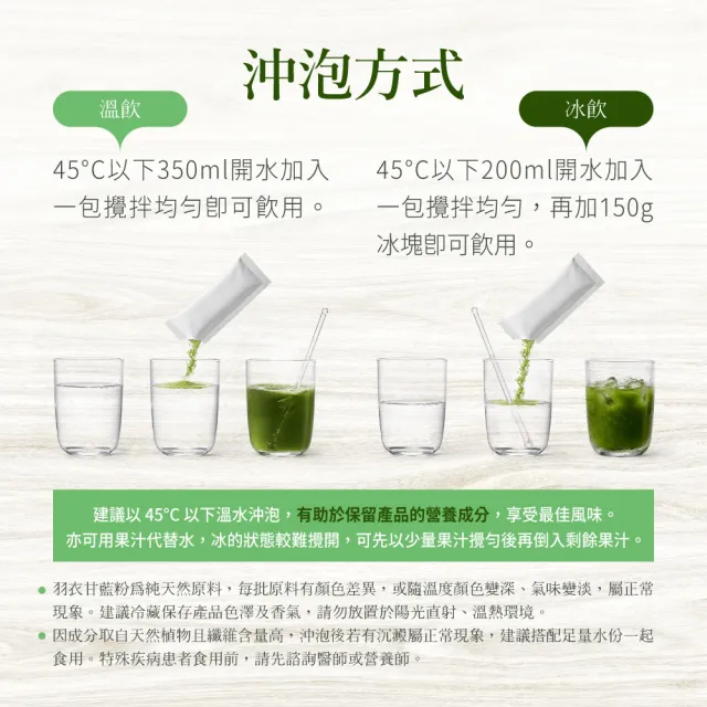 【High Tea 伂橙】青檸羽衣甘藍綠拿鐵粉15gx10入x2盒(機能粉、蔬菜營養、膳食纖維、獨立包裝)