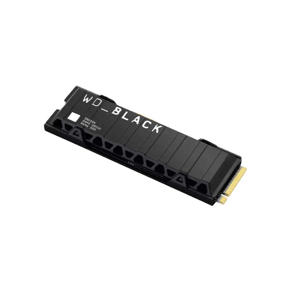 【WD 威騰】WD_BLACK SN850X 2TB Gen4 PCIe SSD固態硬碟 5年保 含散熱 7300MB/s WDS200T2XHE