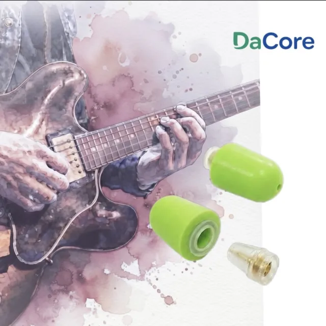 【DaCore】透氣式音樂耳塞/去除噪音雜質、還原純粹音樂本質