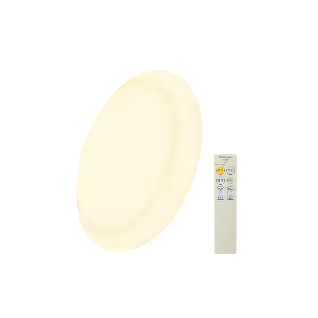 【Panasonic 國際牌】3-5坪 LED吸頂燈31.7W 4300LM 日本製 調光調色 增亮版 經典三 LGC31202A09