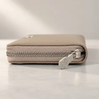 【LEESA】雙11 真皮皮夾\8卡位長夾\質感長夾\女生皮夾\拉鍊長夾