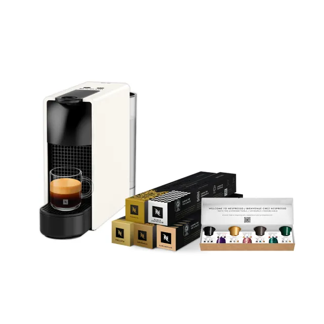 【Nespresso】膠囊咖啡機 Essenza Mini 咖啡機_多色任選 送禮 入厝 全自動咖啡機(訂製咖啡時光50顆組)