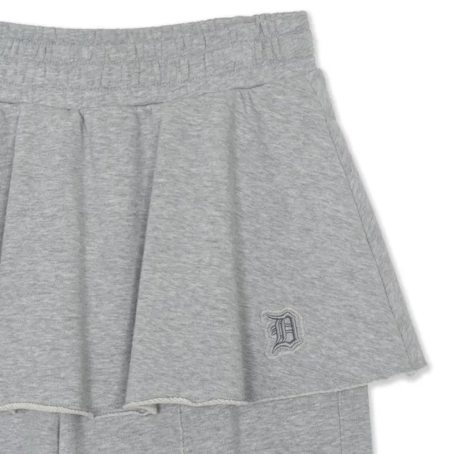 【MLB】女版 荷葉邊休閒長褲 寬褲 底特律老虎隊 (3FPTB1064-46MGS)