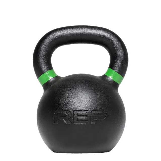 【REP】鑄鐵實心標準壺鈴24kg(53LB)/核心重量訓練/抓舉/硬舉