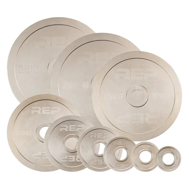 【REP】REP 精鋼校準槓片10KG（2入裝）/國際 IPF標準