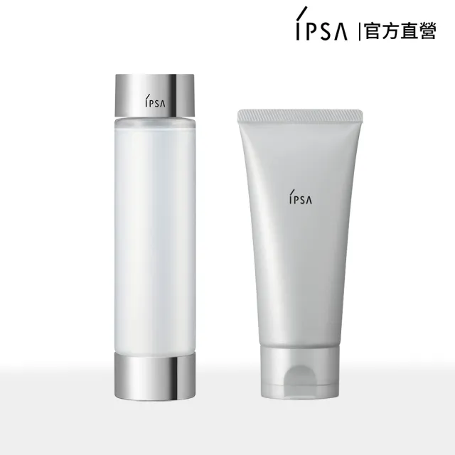 【IPSA 茵芙莎】官方直營 逆齡角質發光精露 146ml+泥狀角質按摩霜-保濕 100g