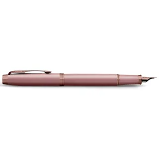 【PARKER】派克 新IM金屬系列 柔光粉 鋼筆 F尖