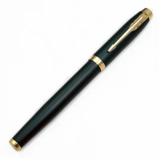 【PARKER】派克 新IM金屬系列 鎏金綠 鋼筆 F尖