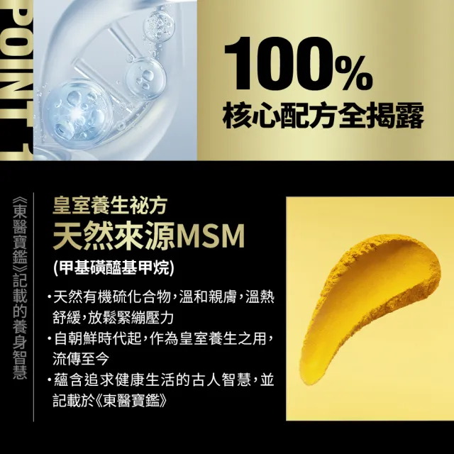 【PowerfulX】人蔘MSM按摩霜（500ml）