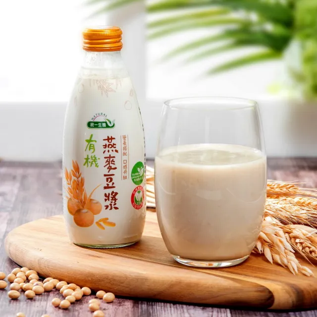 【統一生機】有機燕麥豆漿245mlx24瓶