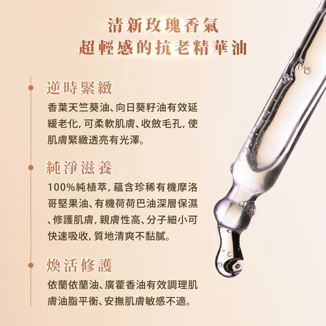 【WeOrganic 唯有機】法國緊緻活顏亮采精華油(30mL)