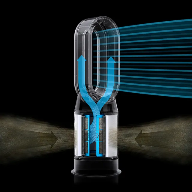【dyson 戴森】HP12 Purifier Hot+Cool De-NOx三合一甲醛NOx偵測涼暖空氣清淨機(鎳金色)