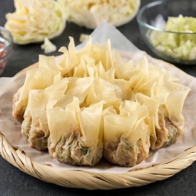 【日日鮮】傳統韭菜鮮肉千張餃*1包組 (12顆/240g±10%)皮薄多汁 爽脆鮮甜 紮實飽滿 層次豐富