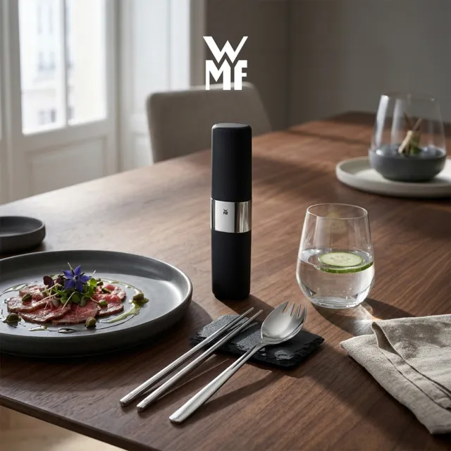 【WMF】My2Go 隨行不鏽鋼餐具組 不鏽鋼筷子湯叉組 環保餐具 隨身餐具 外出餐具