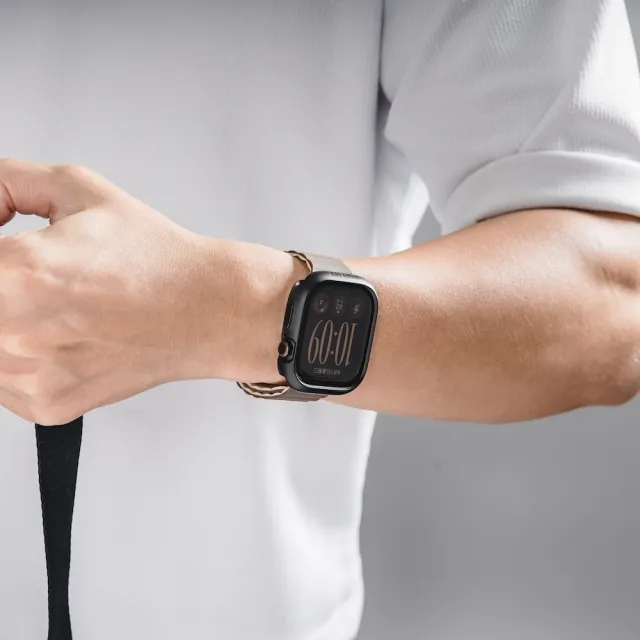 【MAGEASY】Apple Watch S12 Skin 保護殼 適用42/46mm (支援最新S12僅適用鋁金屬版)